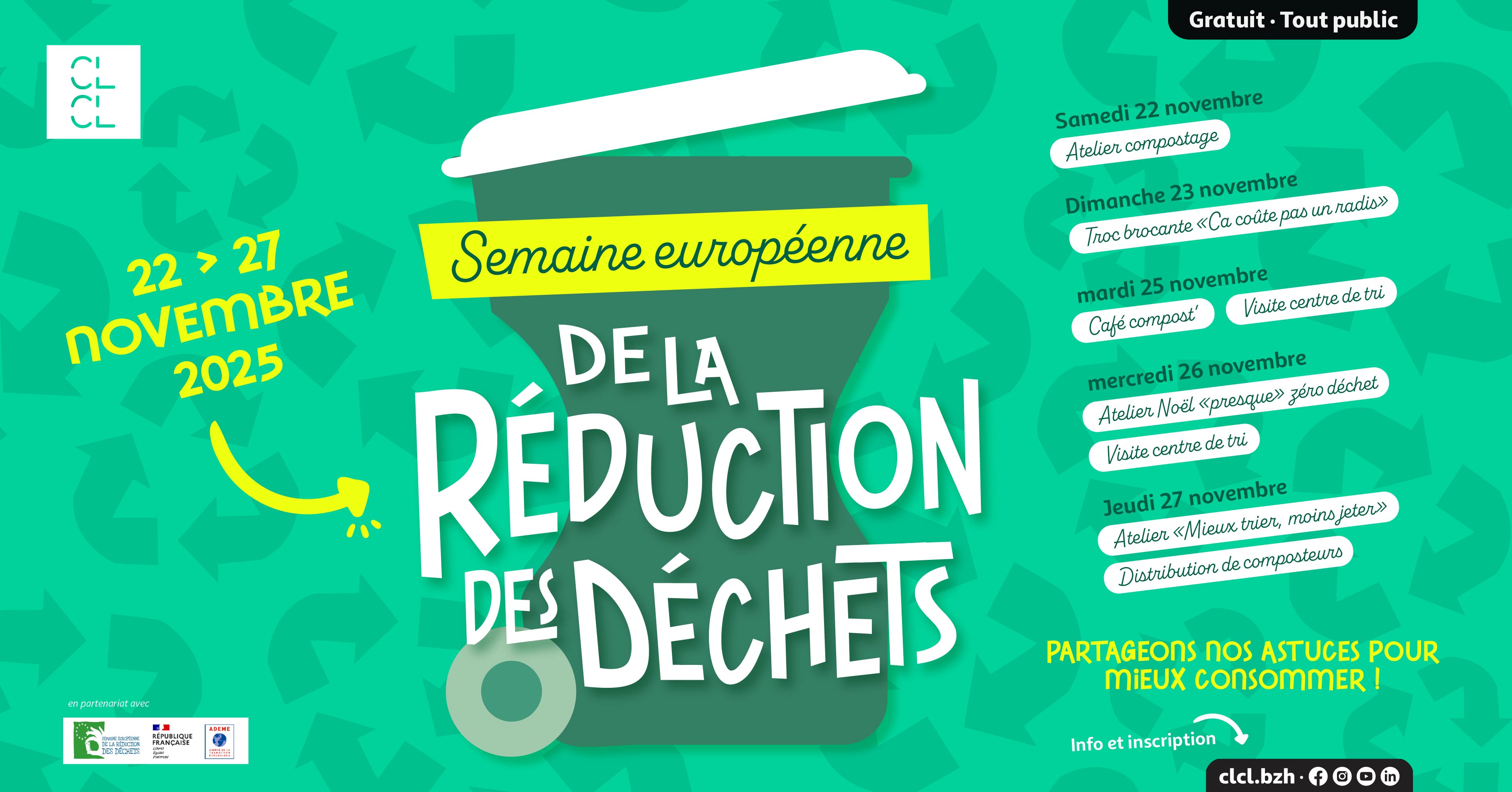 Événements Facebook SERD 2023 CLCL