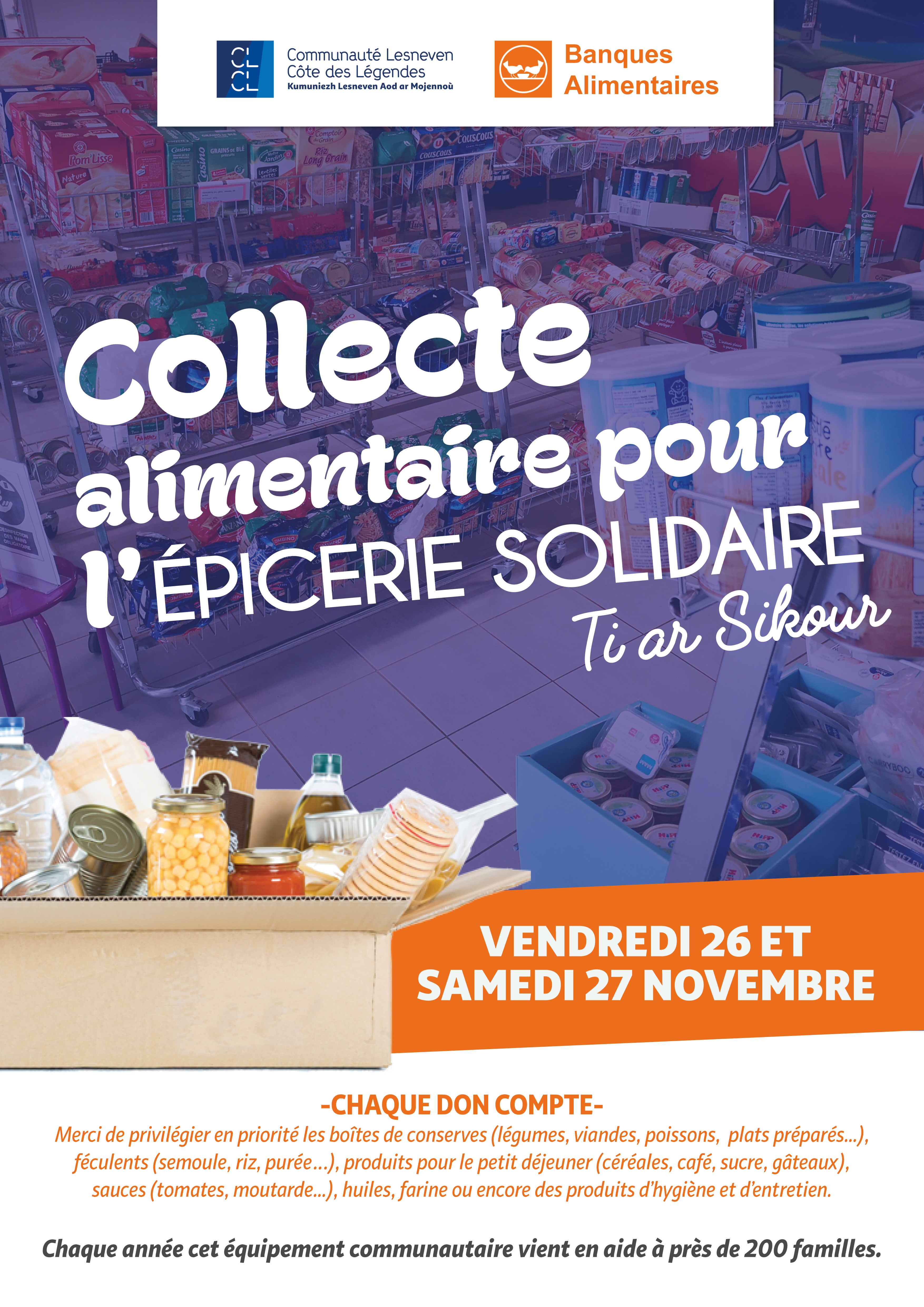 Collecte alimentaire 2021