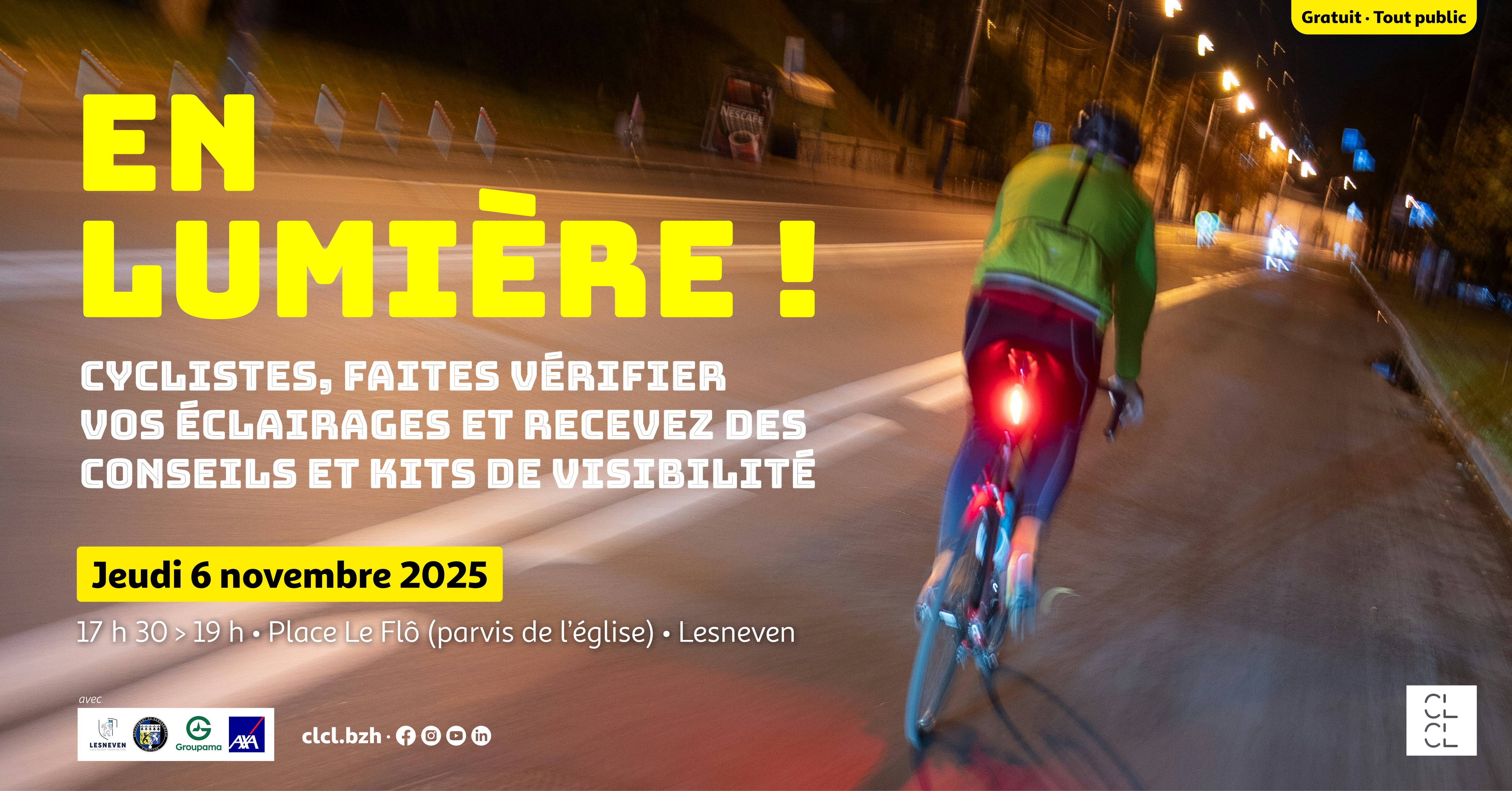 Événement Facebook En lumière CLCL min