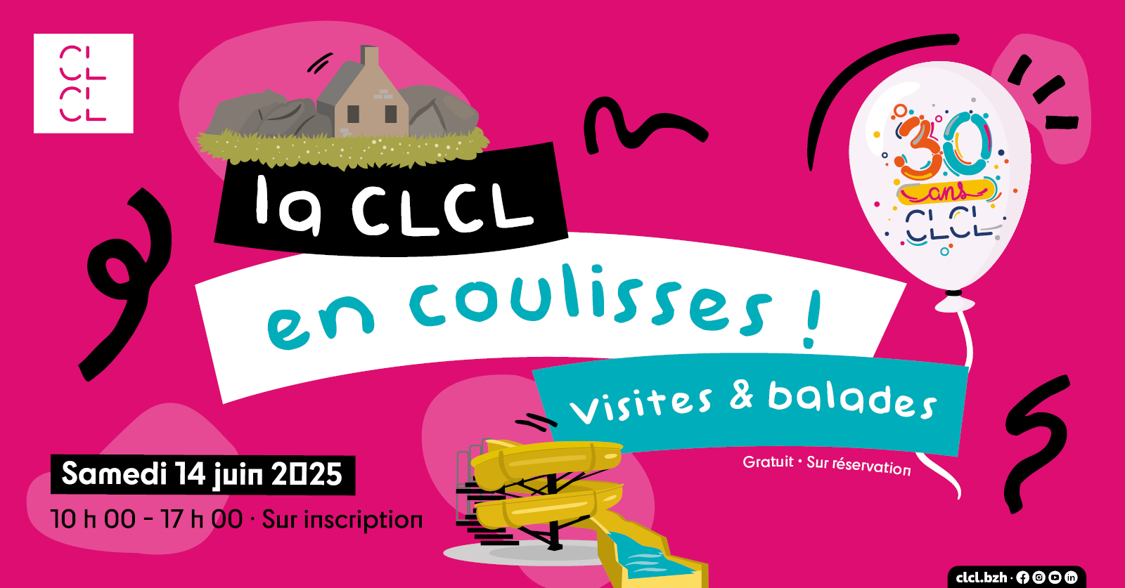 Événements Facebook Visites communautaires 30 ans CLCL